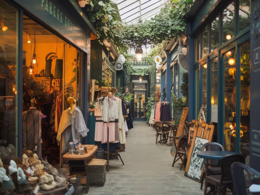 Unique experiences at Parisian shopping passages